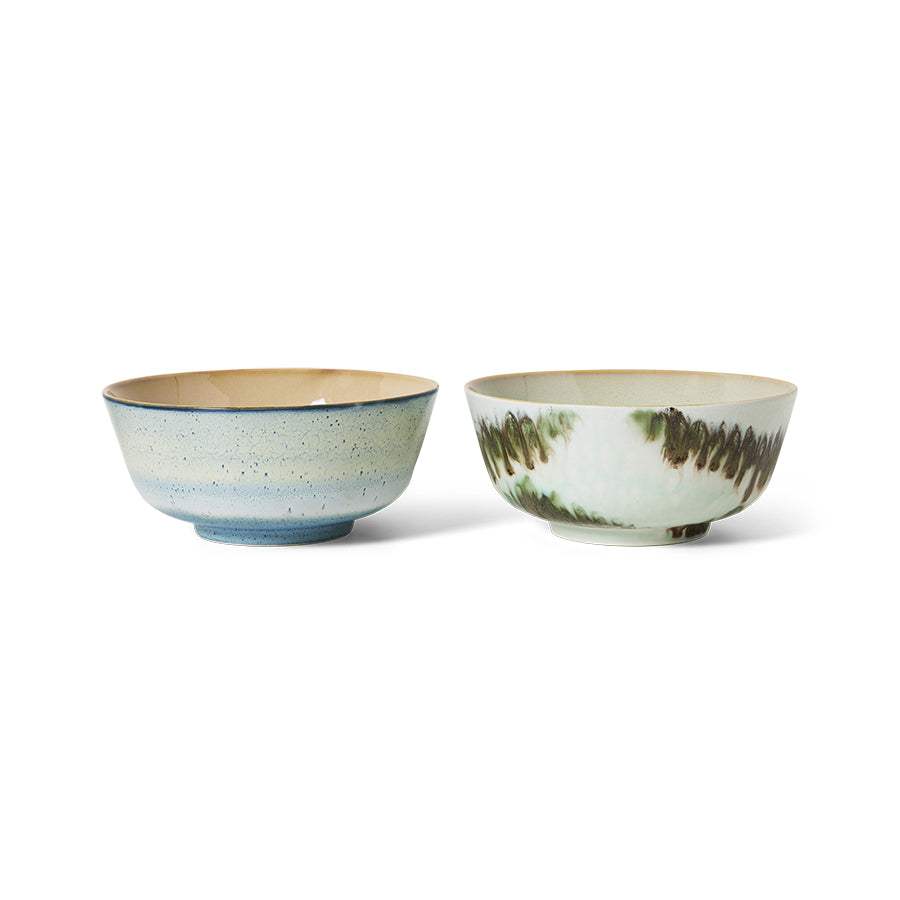 70s ceramics: ramen bowl Thicket - LEEF mode en accessoires