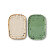 70s ceramics: small trays (set of 2) Crayon - LEEF mode en accessoires