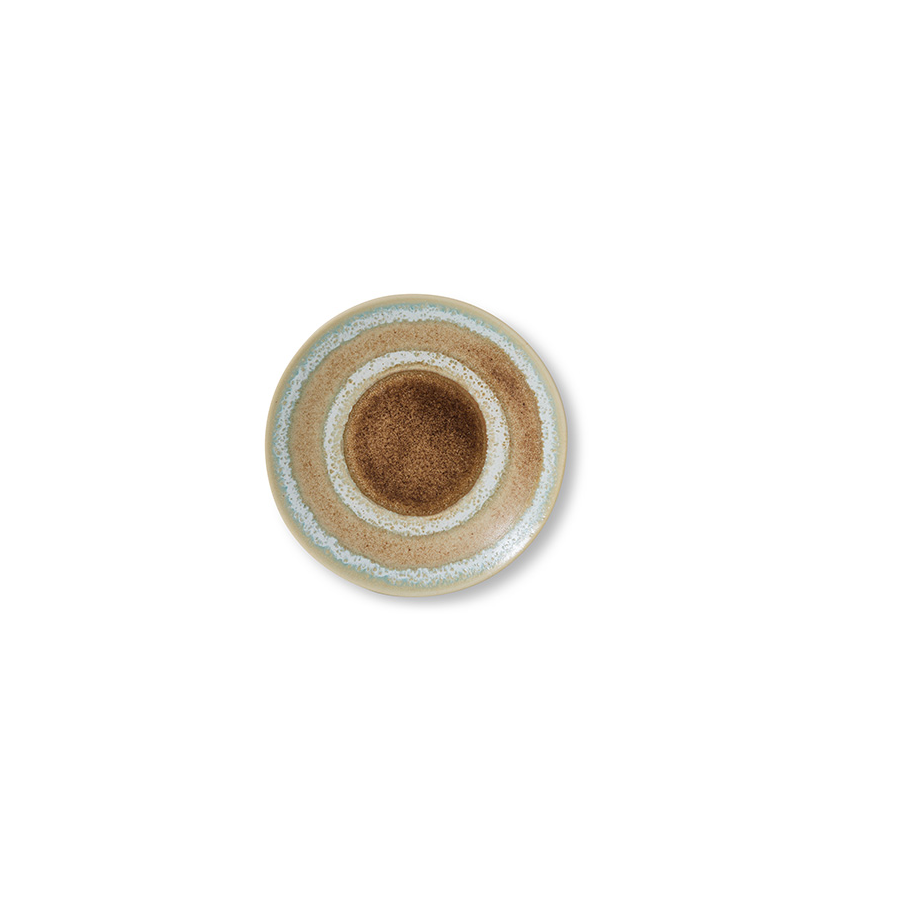 70's ceramics saucers Doodle  Skyline - LEEF mode en accessoires