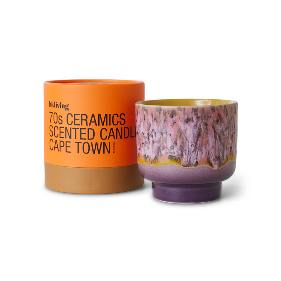 70s ceramics scented candle Cape Town Cape Town - LEEF mode en accessoires