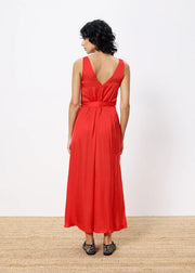 ACHOUAK Robe Rouge - LEEF mode en accessoires