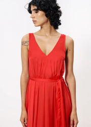 ACHOUAK Robe Rouge - LEEF mode en accessoires