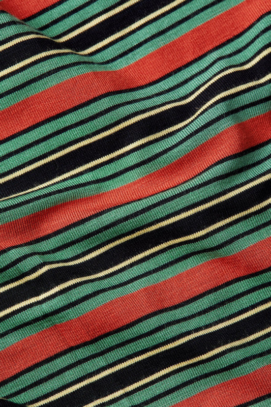 Abigail Dress Castillo Stripe 001 Black - LEEF mode en accessoires