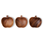 Acacia apple bowl M - LEEF mode en accessoires