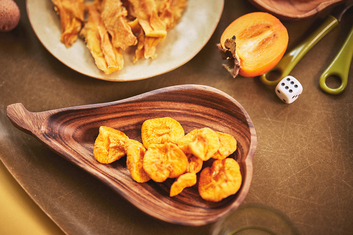 Acacia pear bowl L - LEEF mode en accessoires