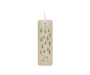 Adventkaars 5x15cm Christmas tree - LEEF mode en accessoires