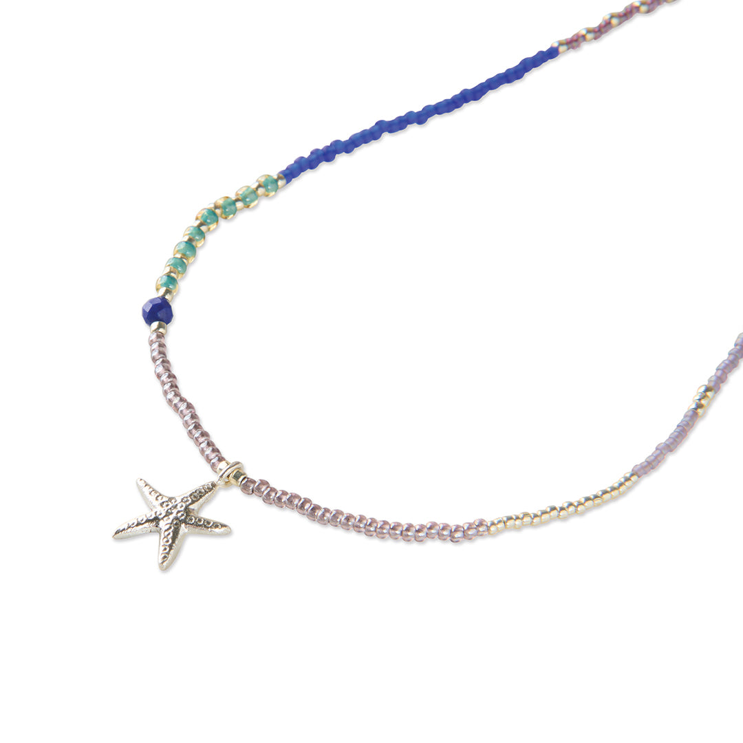 Adventurous Lapis Lazuli Necklace SC Lapis Lazuli - LEEF mode en accessoires