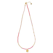 Adventurous Rose Quartz Necklace GC Rose quartz - LEEF mode en accessoires