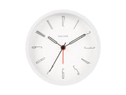 Alarmclock Belle Numbers white - LEEF mode en accessoires