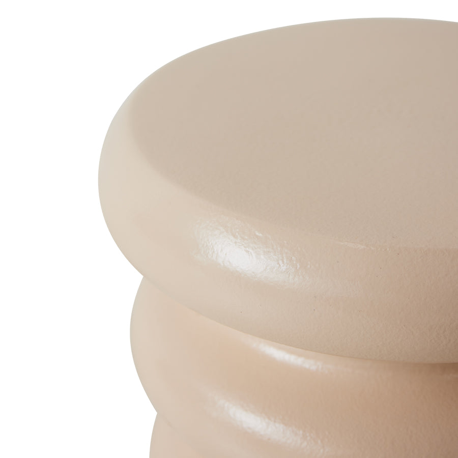 Allure Side Table Cream - LEEF mode en accessoires