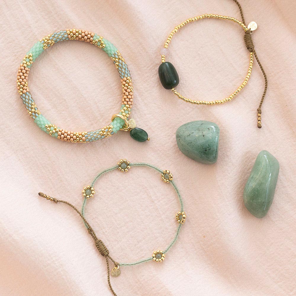 Artistic Aventurine Bracelet GC Aventurine - LEEF mode en accessoires
