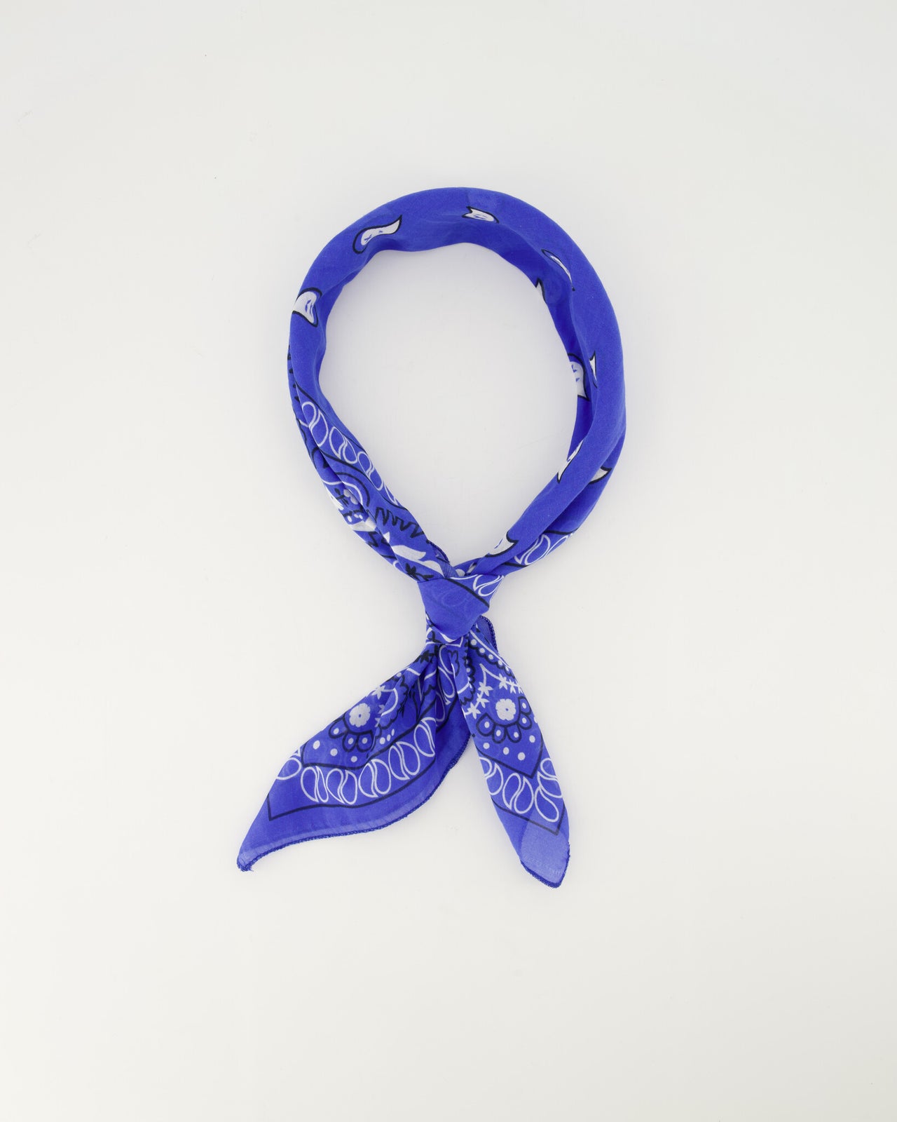 Astrid Groot Sjaals Kobalt blauw - LEEF mode en accessoires