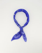 Astrid Groot Sjaals Kobalt blauw - LEEF mode en accessoires
