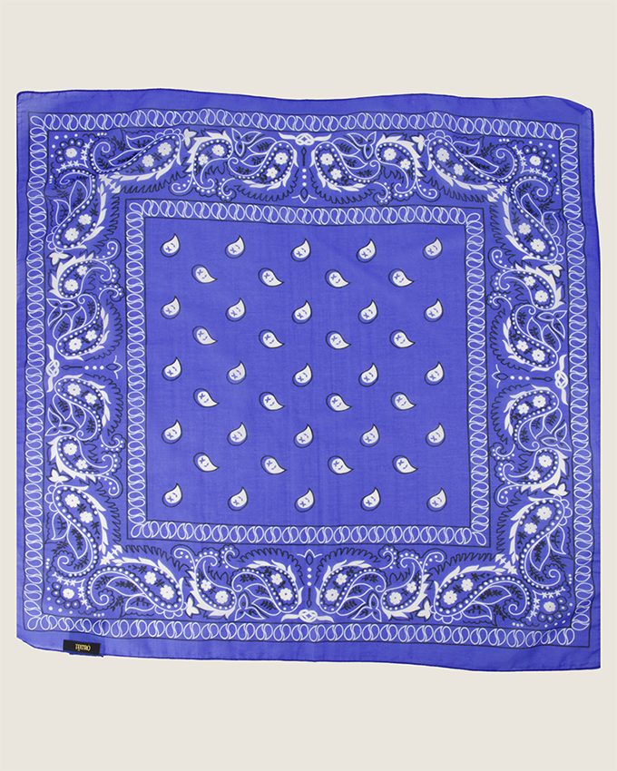 Astrid Groot Sjaals Kobalt blauw - LEEF mode en accessoires