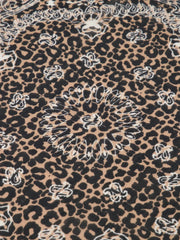 Astrid Groot Sjaals Luipaard - LEEF mode en accessoires