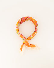 Astrid Groot Sjaals Oranje Sun - LEEF mode en accessoires