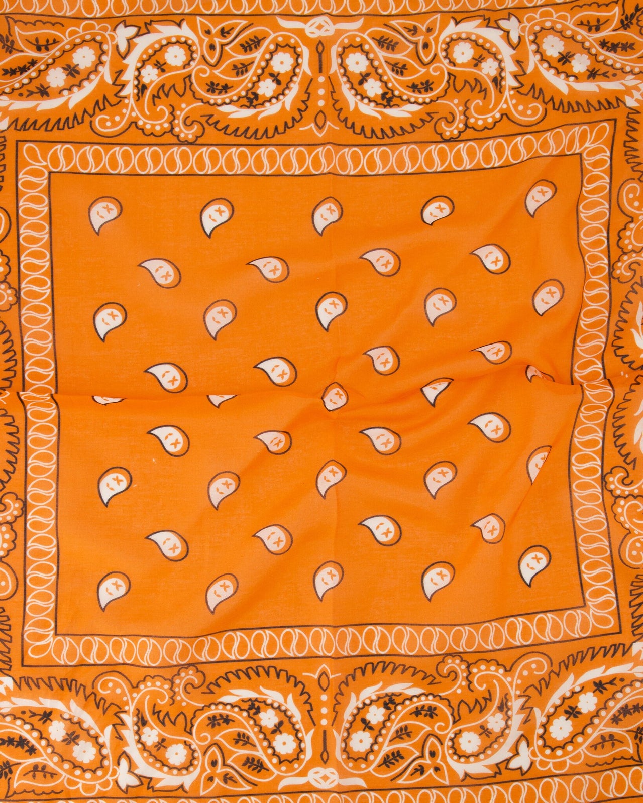 Astrid Groot Sjaals Oranje - LEEF mode en accessoires