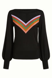 Audrey Bell Top Azzy 001 Black - LEEF mode en accessoires