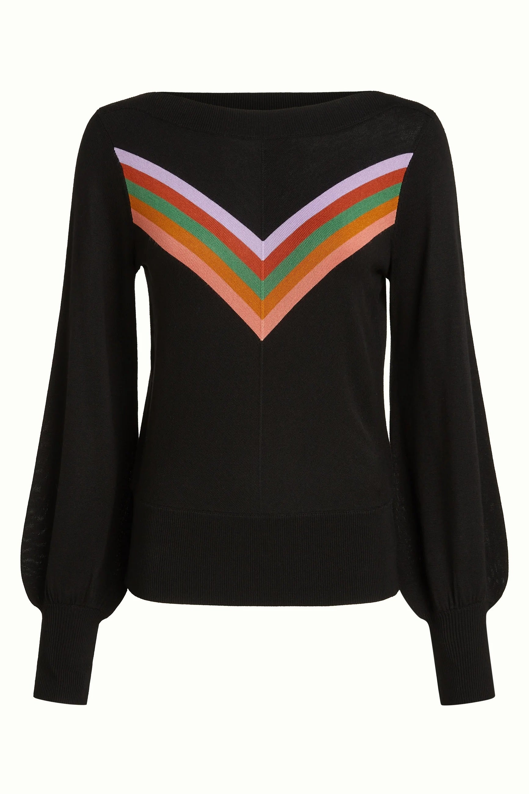 Audrey Bell Top Azzy 001 Black - LEEF mode en accessoires