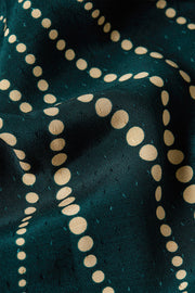 Bella Blouse Twirl 200 Pine Green - LEEF mode en accessoires