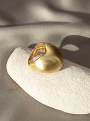 Big scoop ring (*Signature collection)  goud - LEEF mode en accessoires