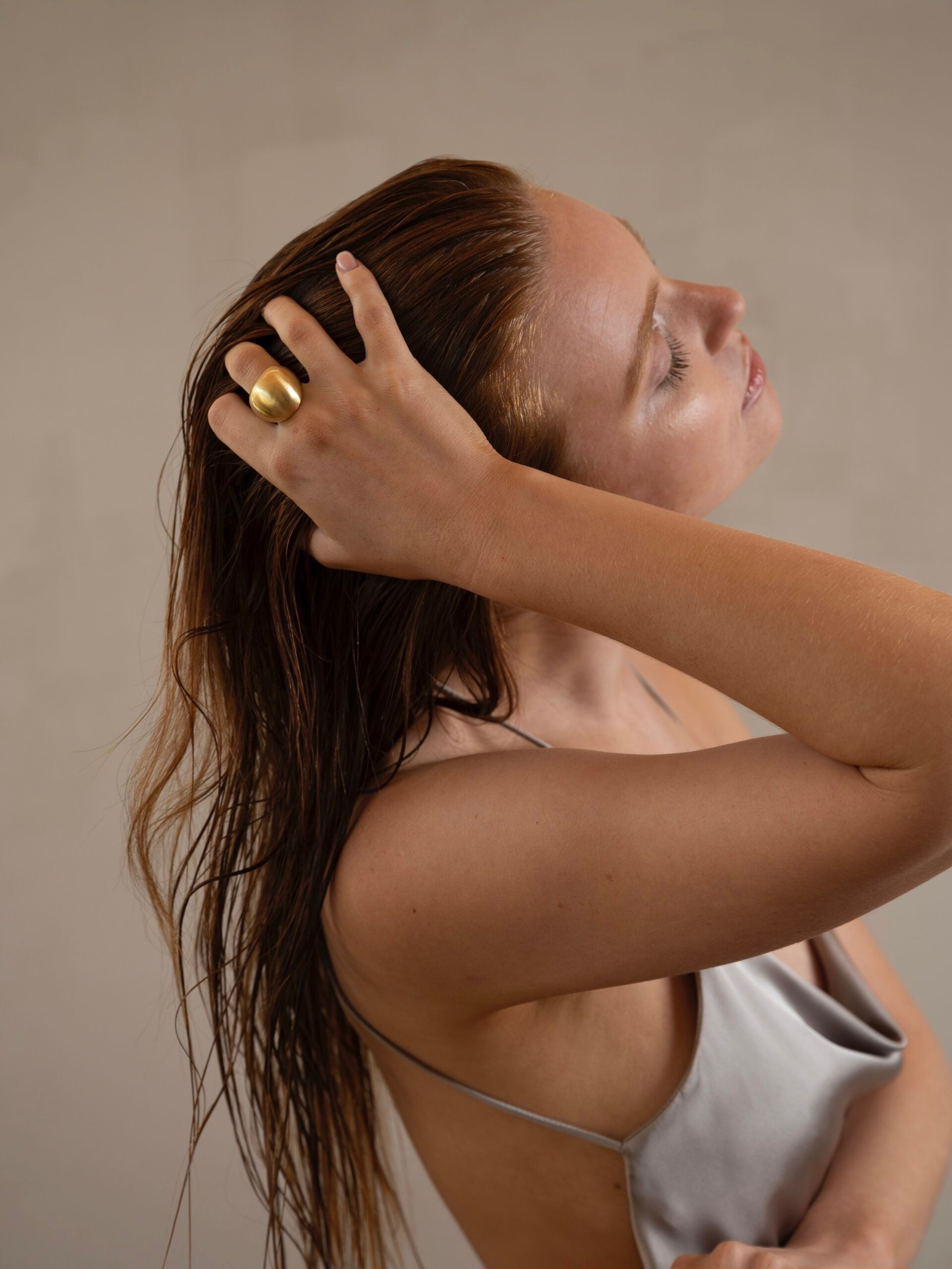 Big scoop ring (*Signature collection)  goud - LEEF mode en accessoires