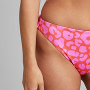 Bikini Bottems Sanda Paintd Leopard Red Painted Leopard Red - LEEF mode en accessoires