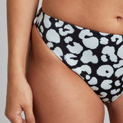Bikini Bottems Sanda paimted Leopard Black Painted Leopard Black - LEEF mode en accessoires