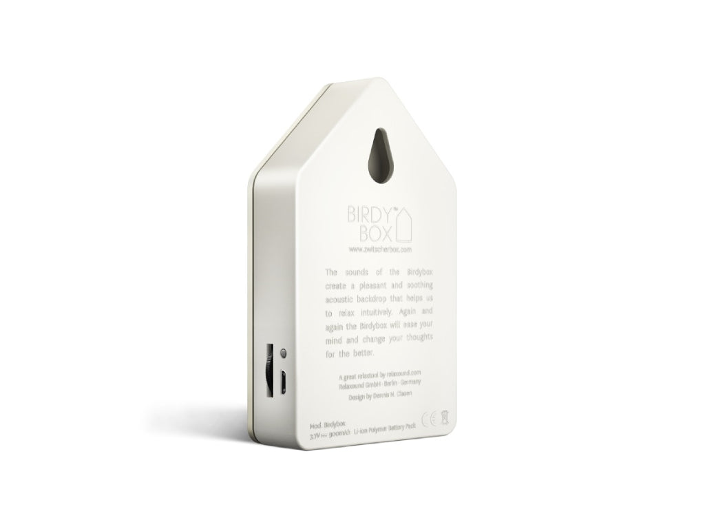 Birdybox White Jesmonite White Jesmonite - LEEF mode en accessoires