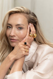 "Bold" Ring goud - LEEF mode en accessoires