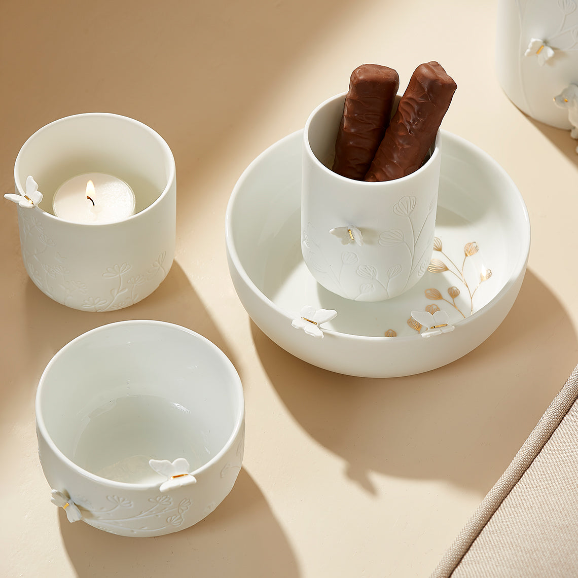 Bowl Butterfly small - LEEF mode en accessoires