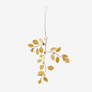 Brass Branch w/Beads Brass - LEEF mode en accessoires