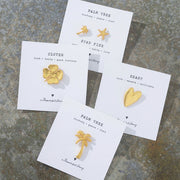 Brooch Set Palmtree GP Palmtree - LEEF mode en accessoires