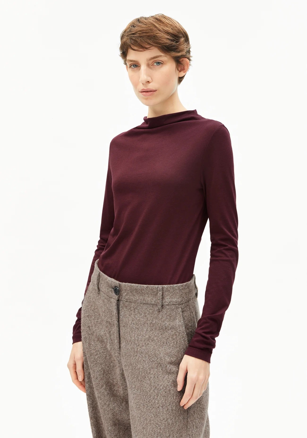 CALUNAA 3320 Dark Cranberry - LEEF mode en accessoires