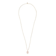 Calm Rose Quartz Necklace SC  Rose quartz - LEEF mode en accessoires