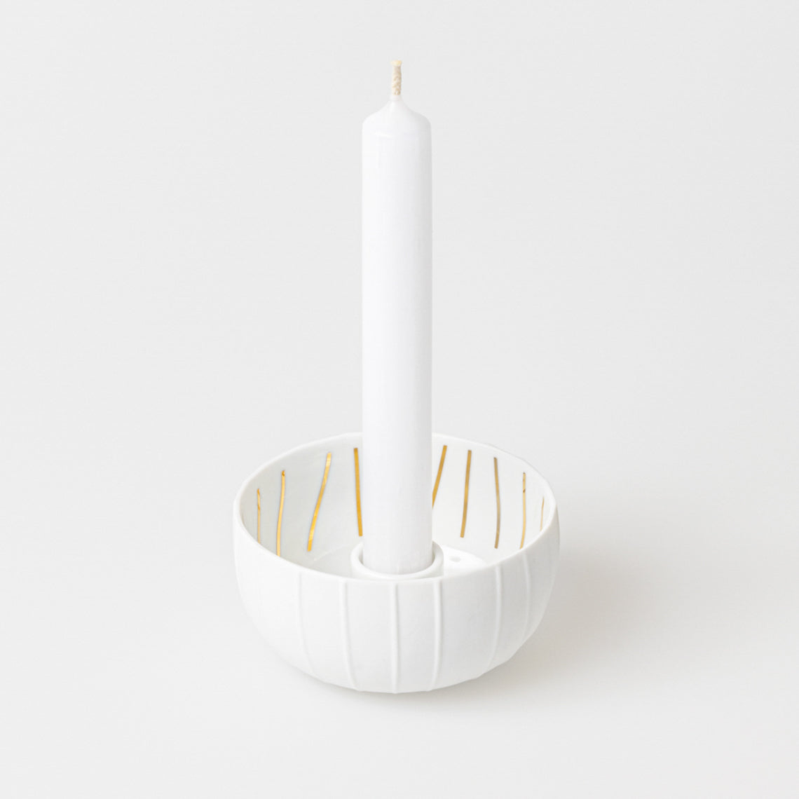 Candle Bowl stripes - LEEF mode en accessoires