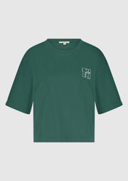 Charlie Tee 1838 Washed Green gables - LEEF mode en accessoires