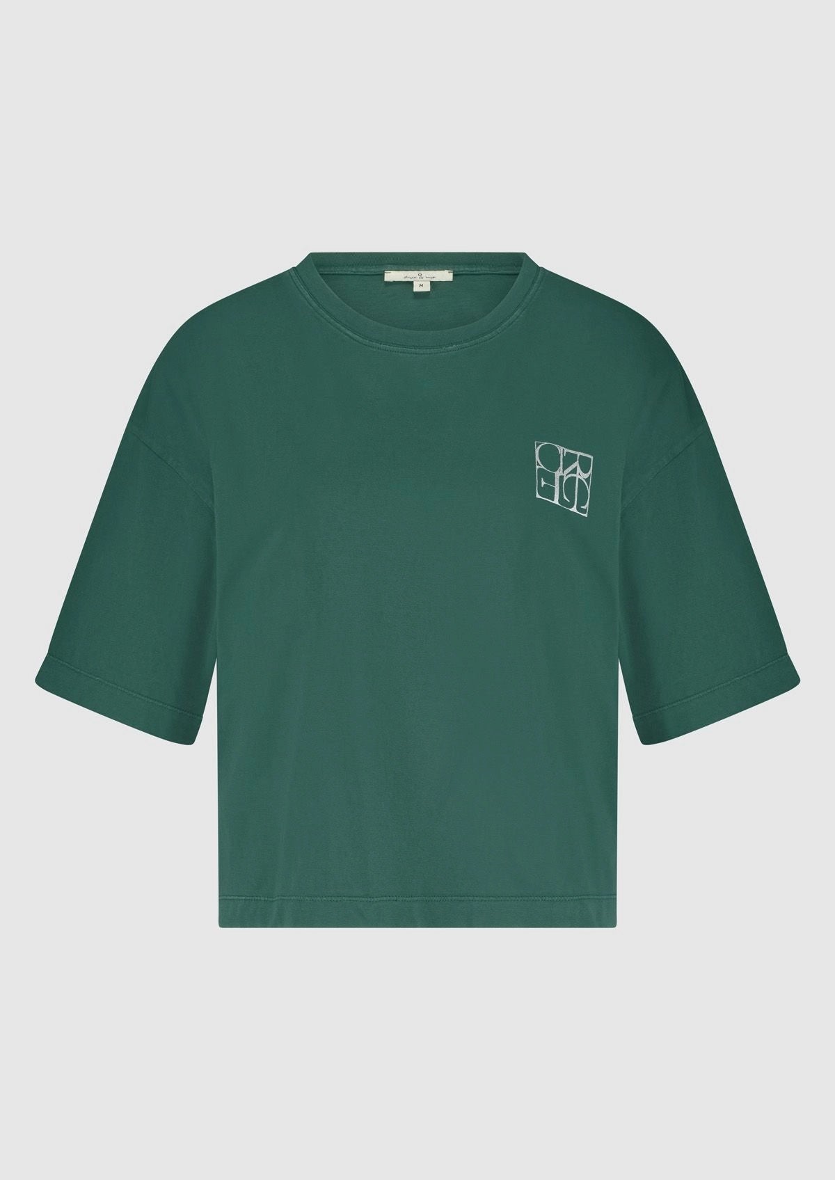 Charlie Tee 1838 Washed Green gables - LEEF mode en accessoires