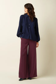Chloe Pants Malone 607 Bordeaux Red - LEEF mode en accessoires
