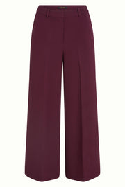 Chloe Pants Malone 607 Bordeaux Red - LEEF mode en accessoires