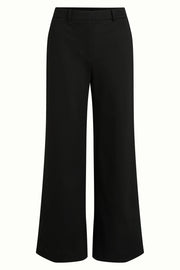 Chloe Pants Petit Uni Rodeo 001 Black - LEEF mode en accessoires