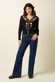 Chris Pants Onyx Denim 443 Deep Blue - LEEF mode en accessoires