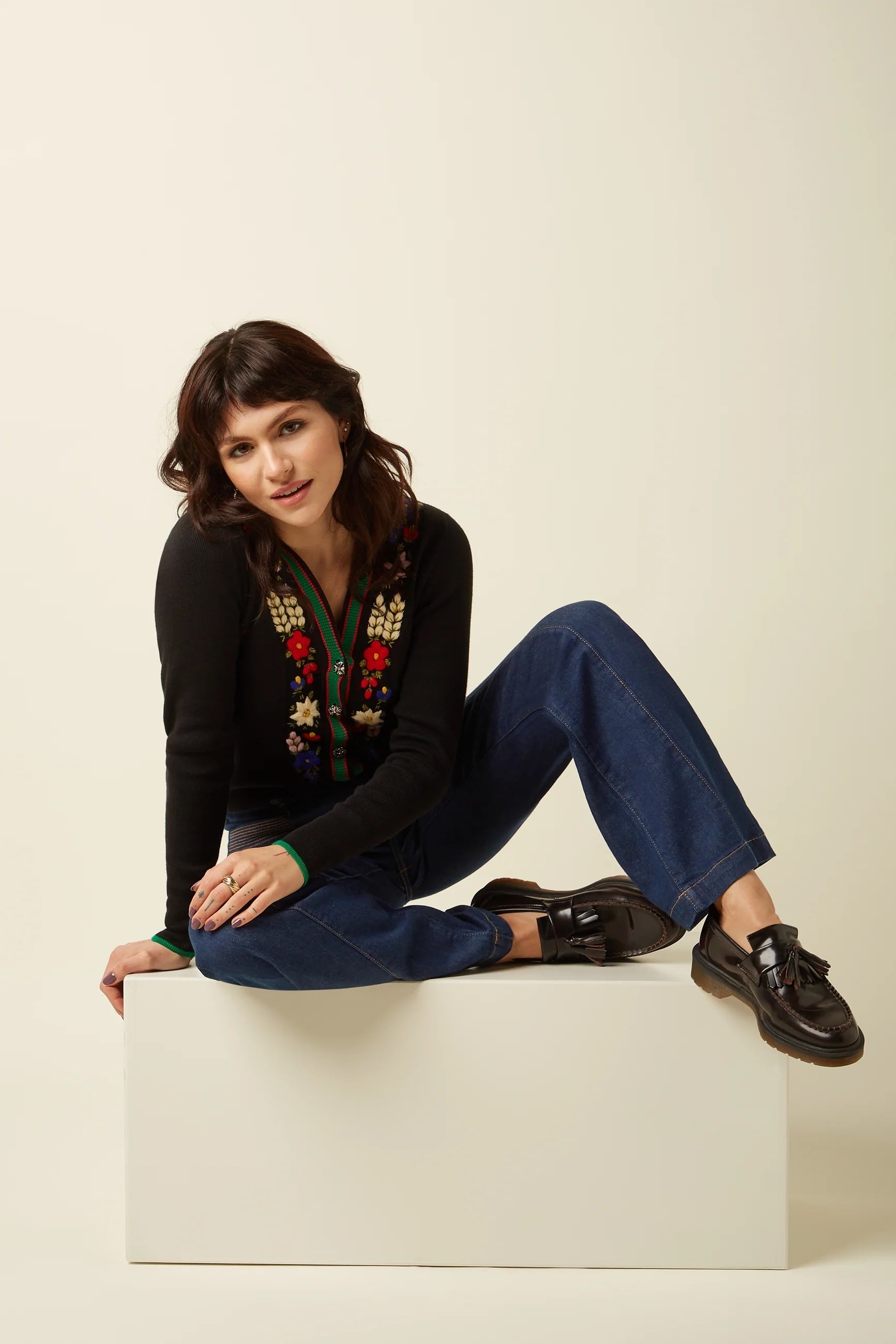 Chris Pants Onyx Denim 443 Deep Blue - LEEF mode en accessoires