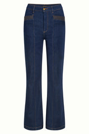 Chris Pants Onyx Denim 443 Deep Blue - LEEF mode en accessoires