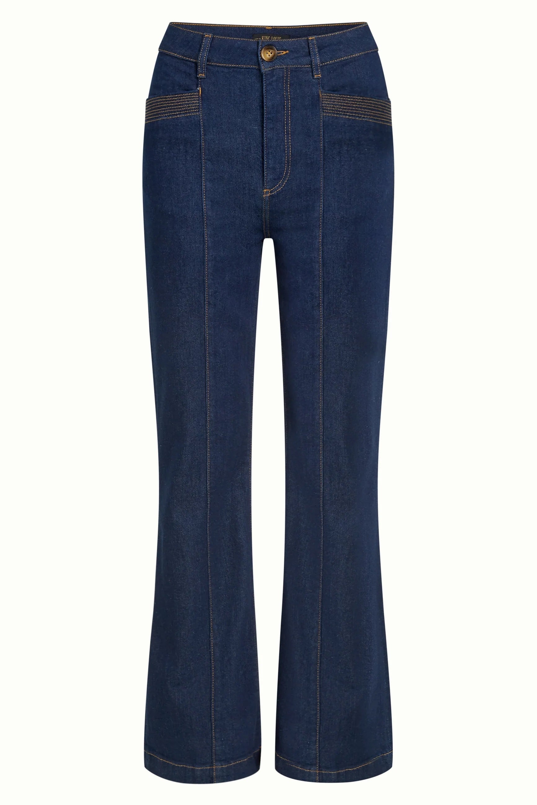 Chris Pants Onyx Denim 443 Deep Blue - LEEF mode en accessoires