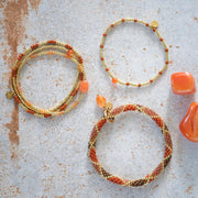 Clever Carnelian Bracelet GC - LEEF mode en accessoires
