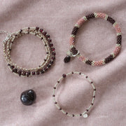 Clever Garnet Bracelet SC - LEEF mode en accessoires