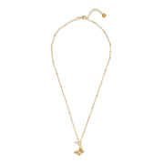 Convinced Rose Quartz Necklace GP Rose quartz - LEEF mode en accessoires