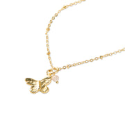 Convinced Rose Quartz Necklace GP Rose quartz - LEEF mode en accessoires