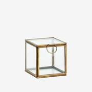 Cube Glass Box Clear - LEEF mode en accessoires